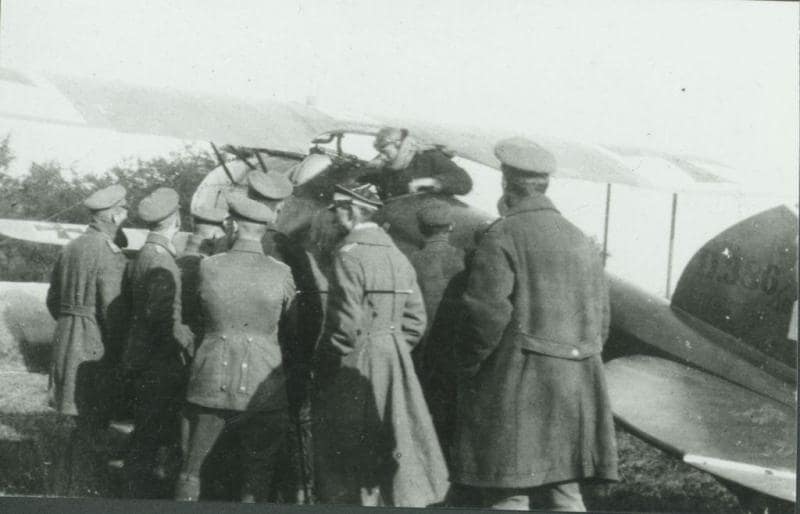 Один из первых серийных истребителей Альбатрос D II W.Nr. 388/16